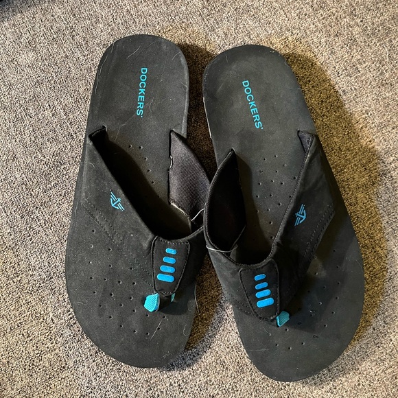 Dockers Flip flops mens size 10 - Picture 5 of 5